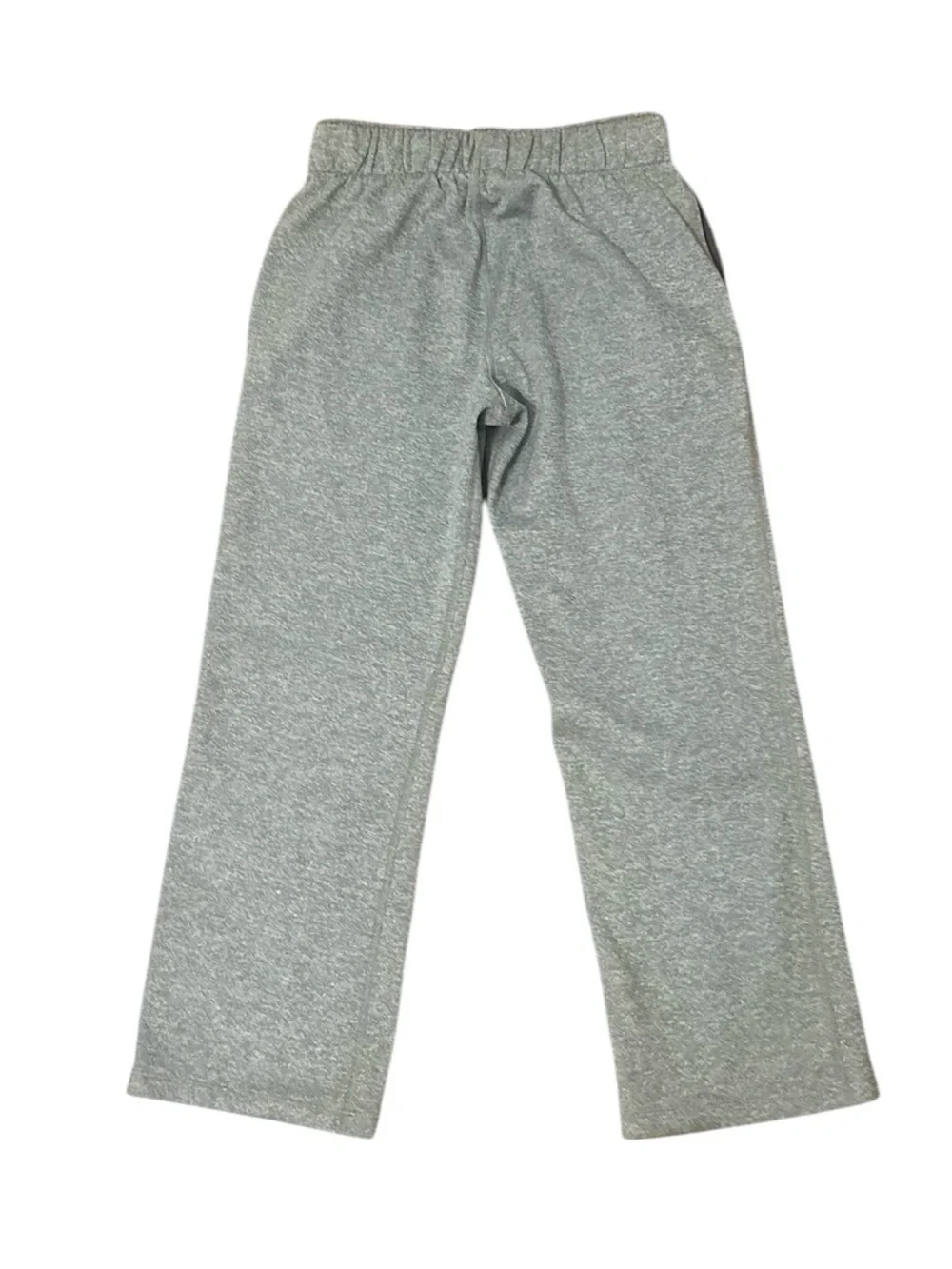 Nike Girls Dri-FIT Gray Wide Leg Drawstring Pants Size M EUC